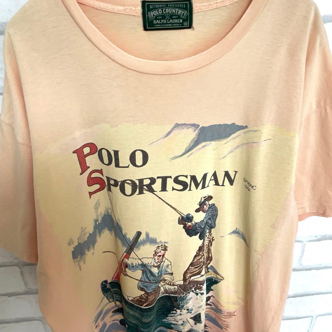 ポロカントリー　ポロラルフローレン　ワイドシルエット　オーバーサイズ　Tシャツ