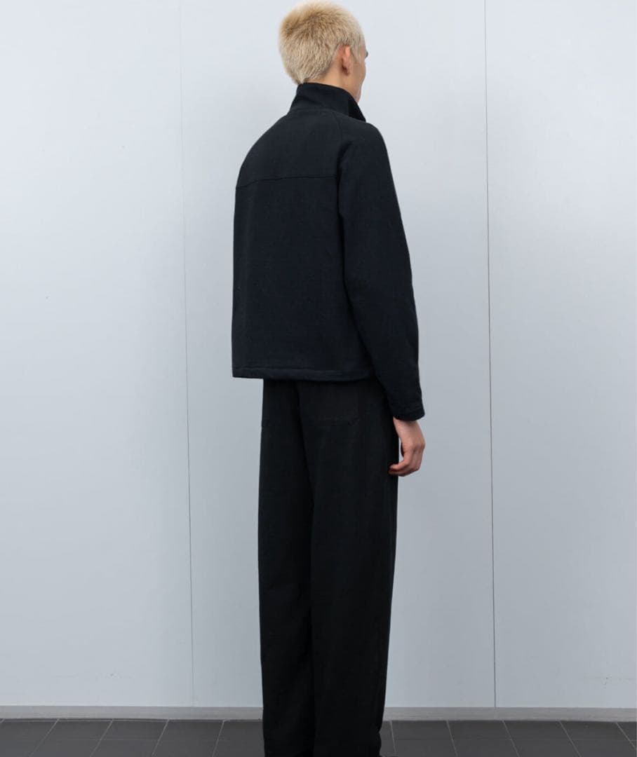 【LADY WHITE CO】Textured Track Jacket 42