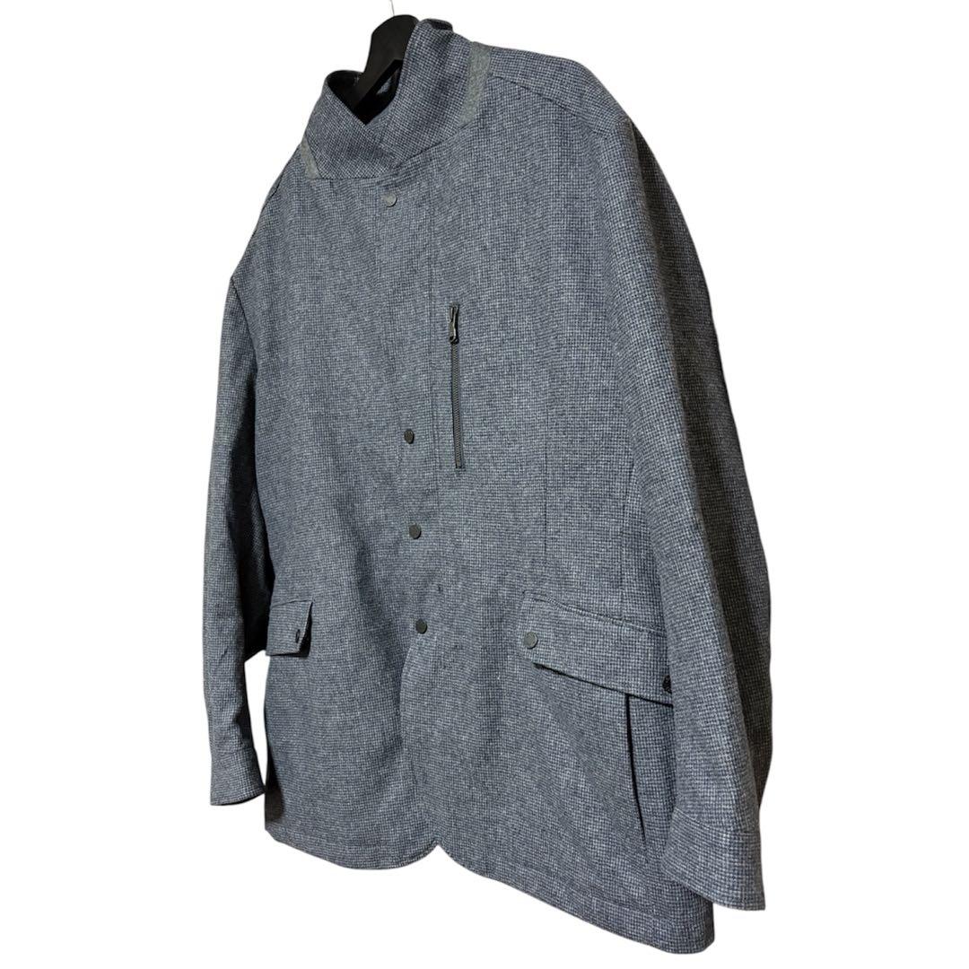23区 HOMME ウールジャケットコート　グレー　大きめ　4L