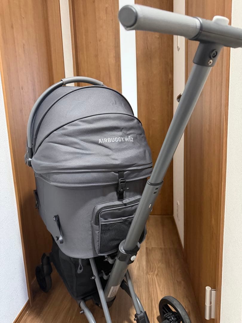 AIRBUGGY WIZ ペットカート グレー