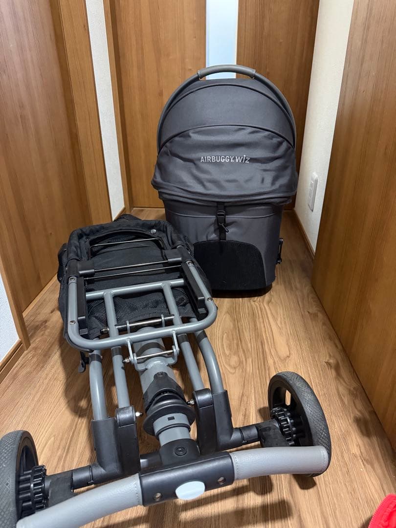 AIRBUGGY WIZ ペットカート グレー