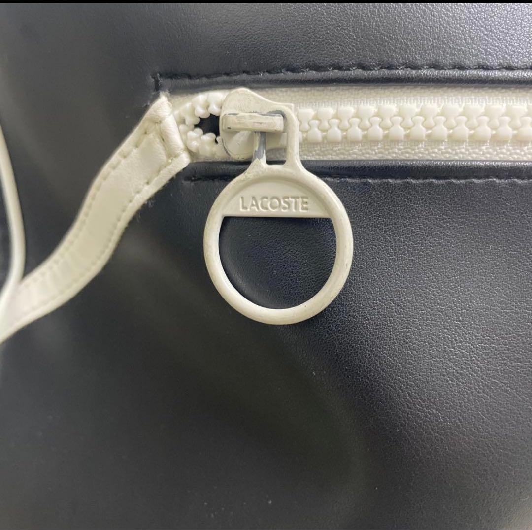 LACOSTE ボストンバッグ 黒
