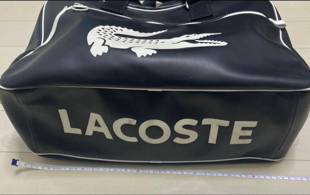 LACOSTE ボストンバッグ 黒