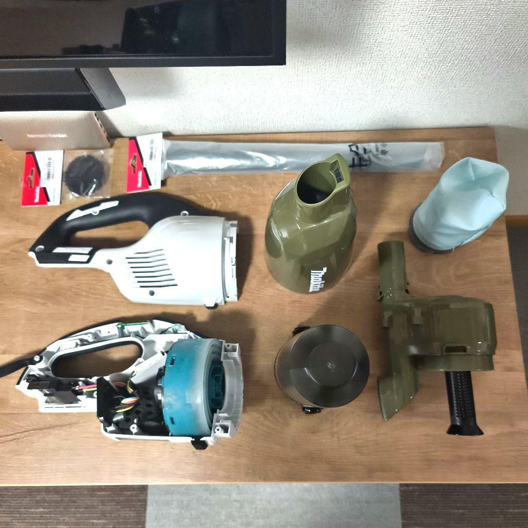 ♤極美品♤マキタ軽量CL281FD18v サイクロンアタッチメント/本体