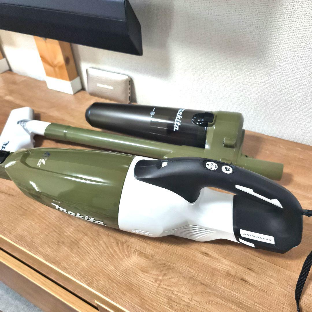 ♤極美品♤マキタ軽量CL281FD18v サイクロンアタッチメント/本体