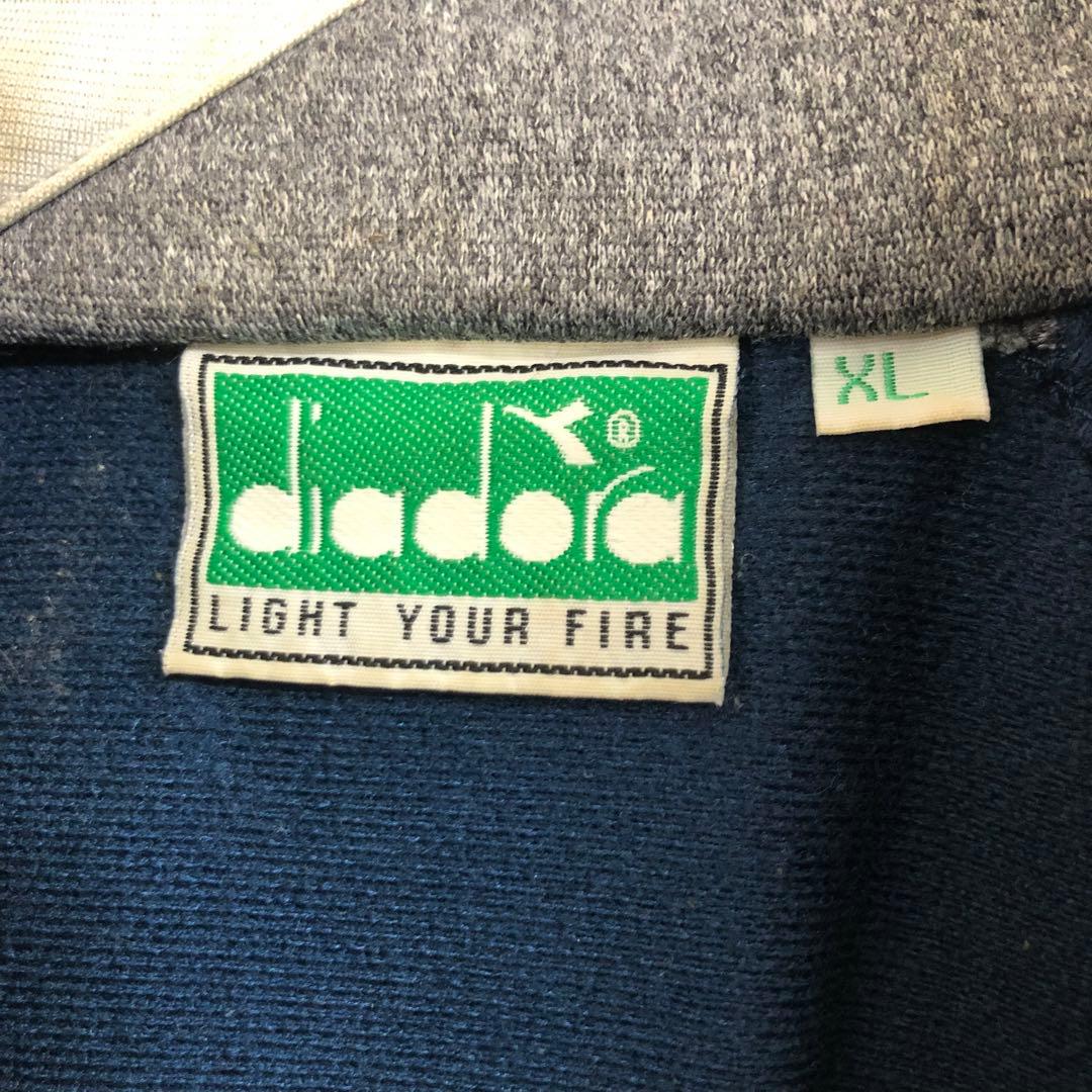 2868 diadora ディアドラ　ジャージ　トラックジャケット　刺繍　ロゴ