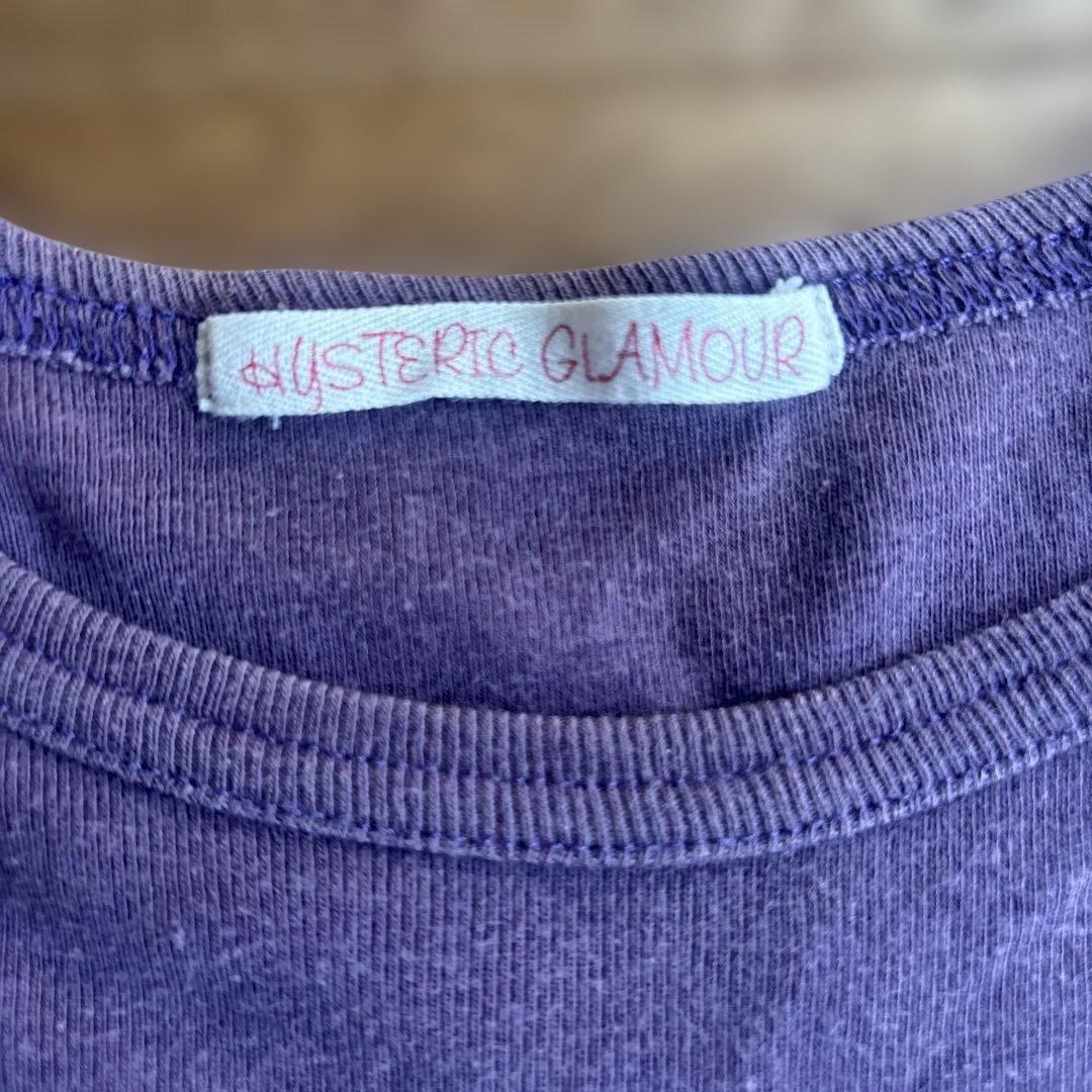 HYSTERIC GLAMOUR パープル Tシャツ フリーサイズ