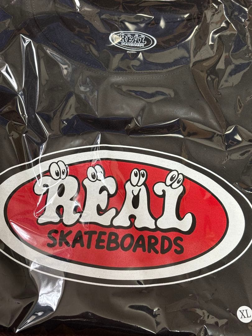 黒　VERDY x REAL SKATEBOARDS Tee BLACK XL