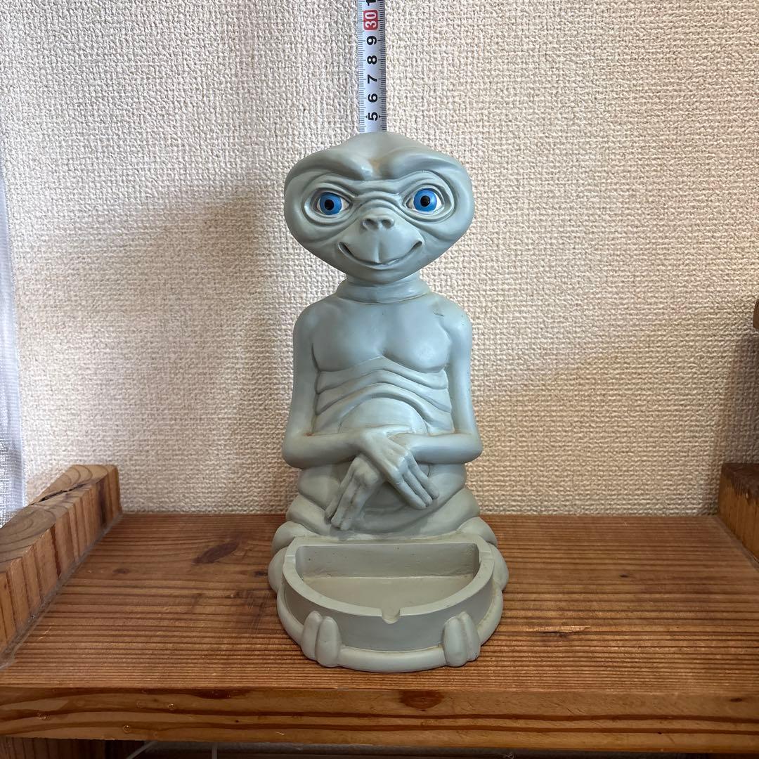 E.T 灰皿　アンティーク　インテリア　石膏　映画