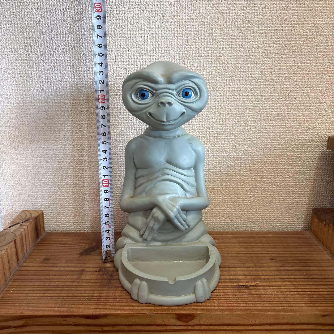 E.T 灰皿　アンティーク　インテリア　石膏　映画