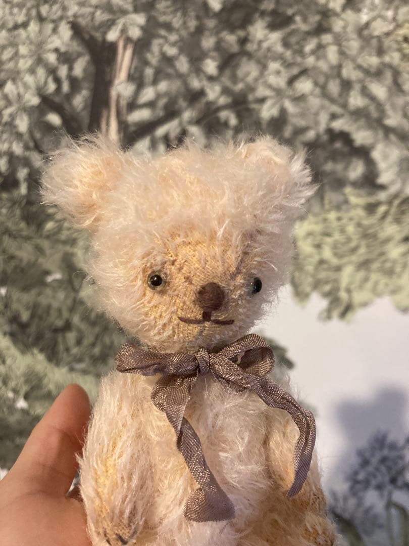 ハンドメイド　テディベア