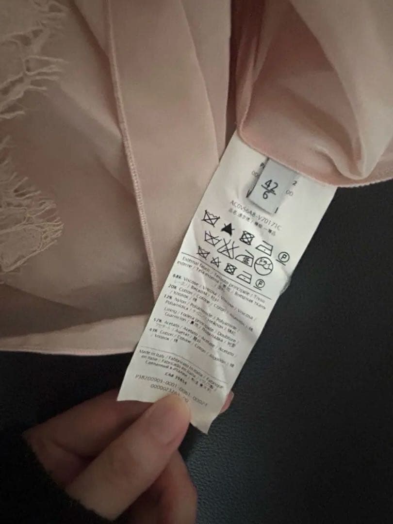美品☆ヴァレンティノ　レースワンピース　S