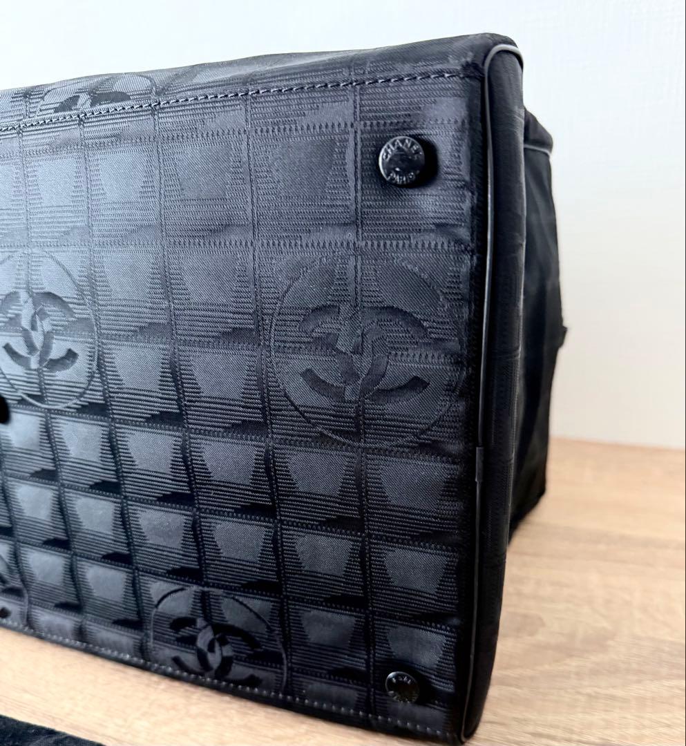 CHANEL シャネル　ニュートラベル ボストンバッグ 2way ブラック