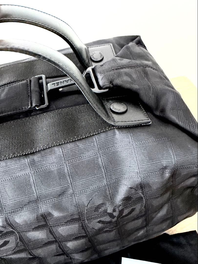 CHANEL シャネル　ニュートラベル ボストンバッグ 2way ブラック