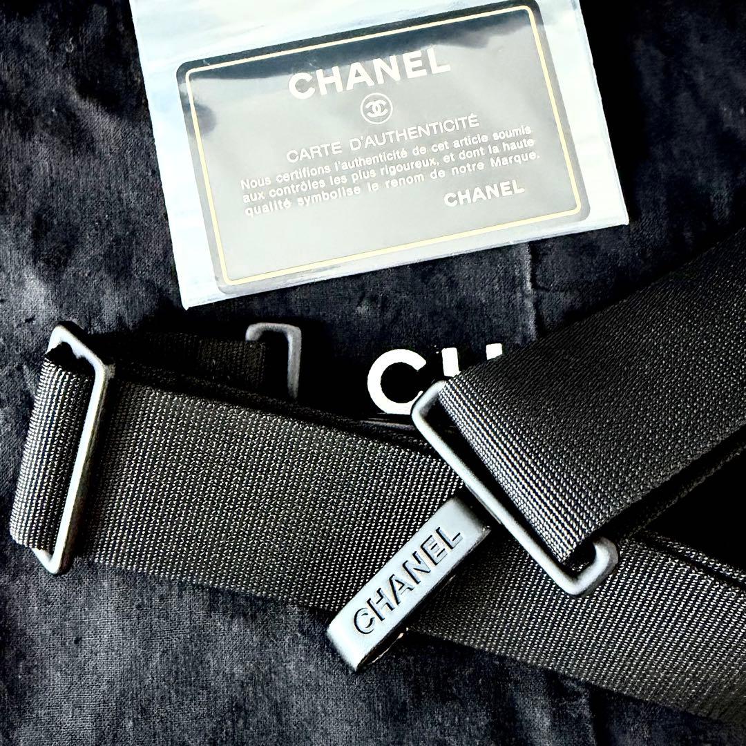 CHANEL シャネル　ニュートラベル ボストンバッグ 2way ブラック