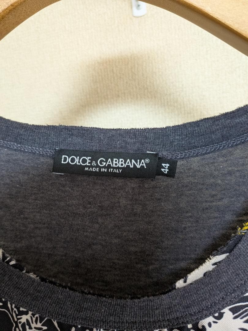 DOLCE & GABBANA 花柄プリント タンクトップ 44