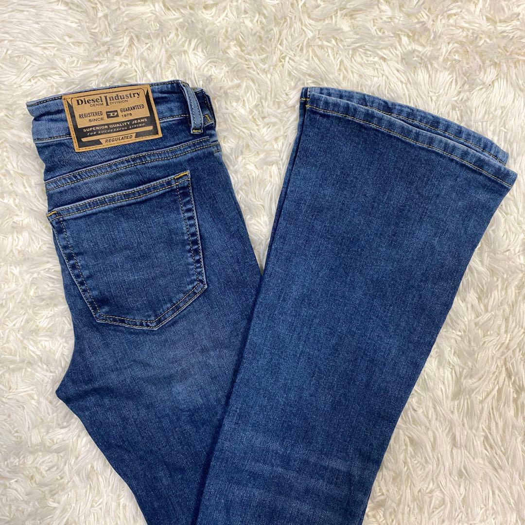 美品✨DIESEL フレアデニム　1969 D-EBBEY ストレッチ