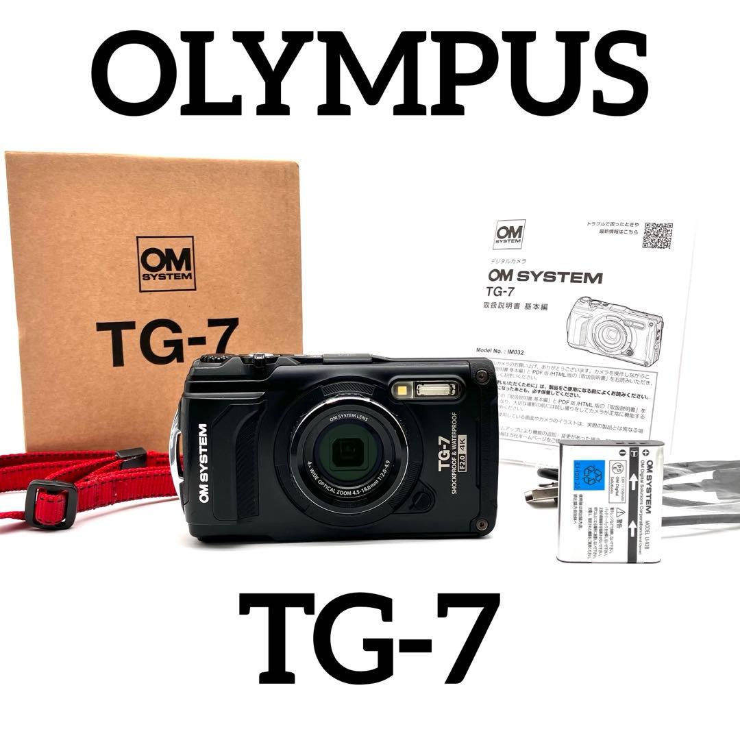 OLYMPUS TG-7 ブラック　4K 対応