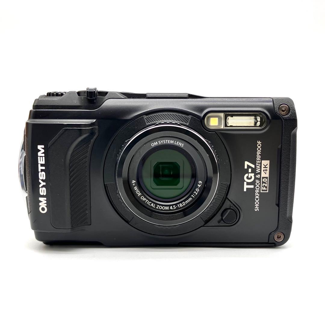 OLYMPUS TG-7 ブラック　4K 対応