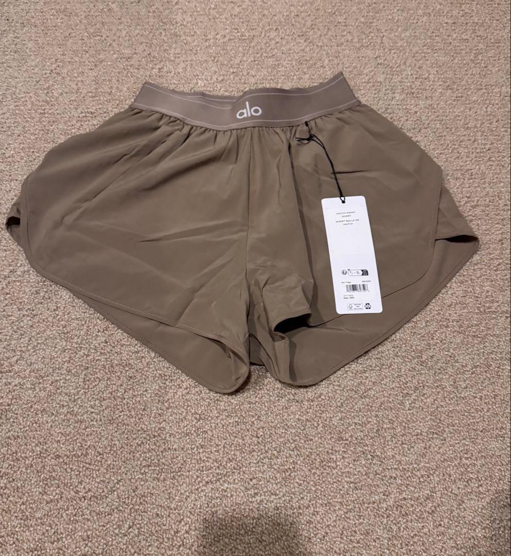 タグ付新品未使用alo Match point short アロショートパンツ