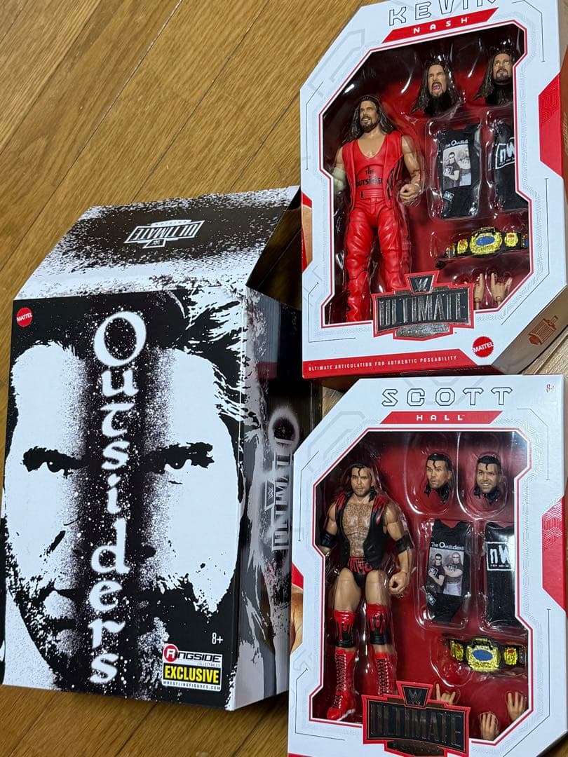 WWE WCW NWO フィギュア リング セット 検 プロレス 新日本プロレス
