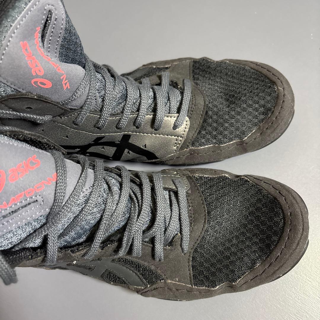 ASICS スナップダウン3 ブラック/ガンメタル 26.5cm レスリング