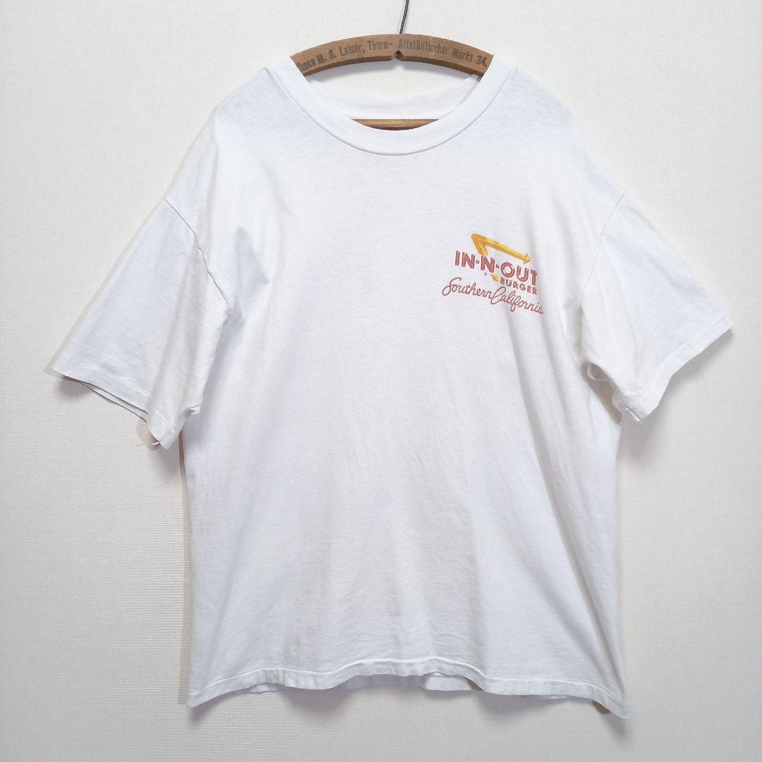 90s USA製 HANES IN-N-OUT BURGER Tシャツ Lサイズ