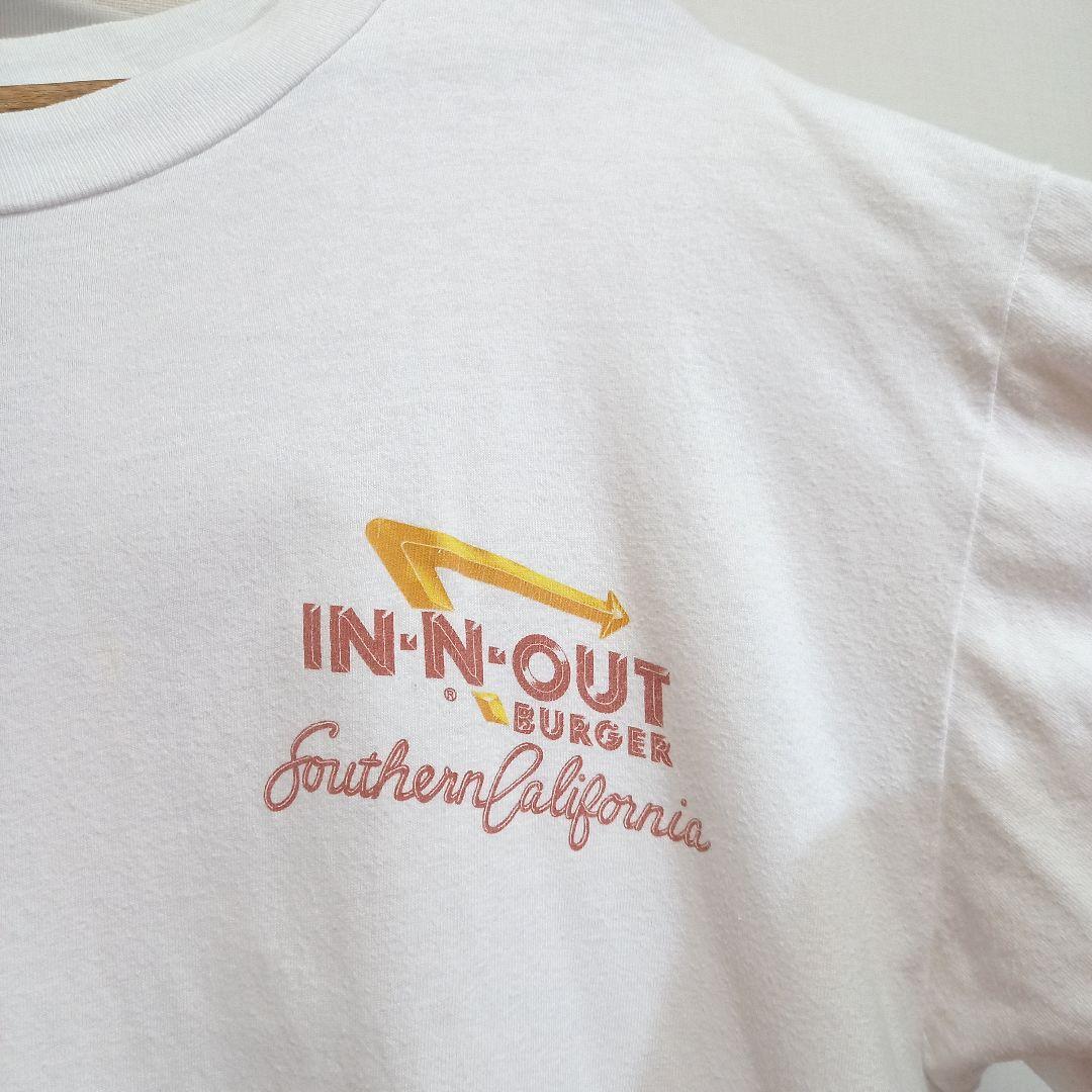 90s USA製 HANES IN-N-OUT BURGER Tシャツ Lサイズ