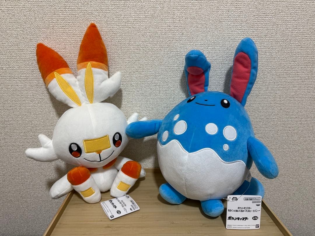 ポケモンぬいぐるみ6体　ニャオハ　テラパゴス　六英雄　ヒノアラシ他　まとめ売り