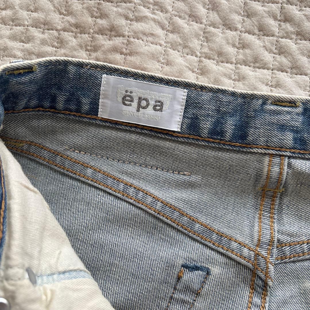 ëpa ストレートデニムパンツ 25