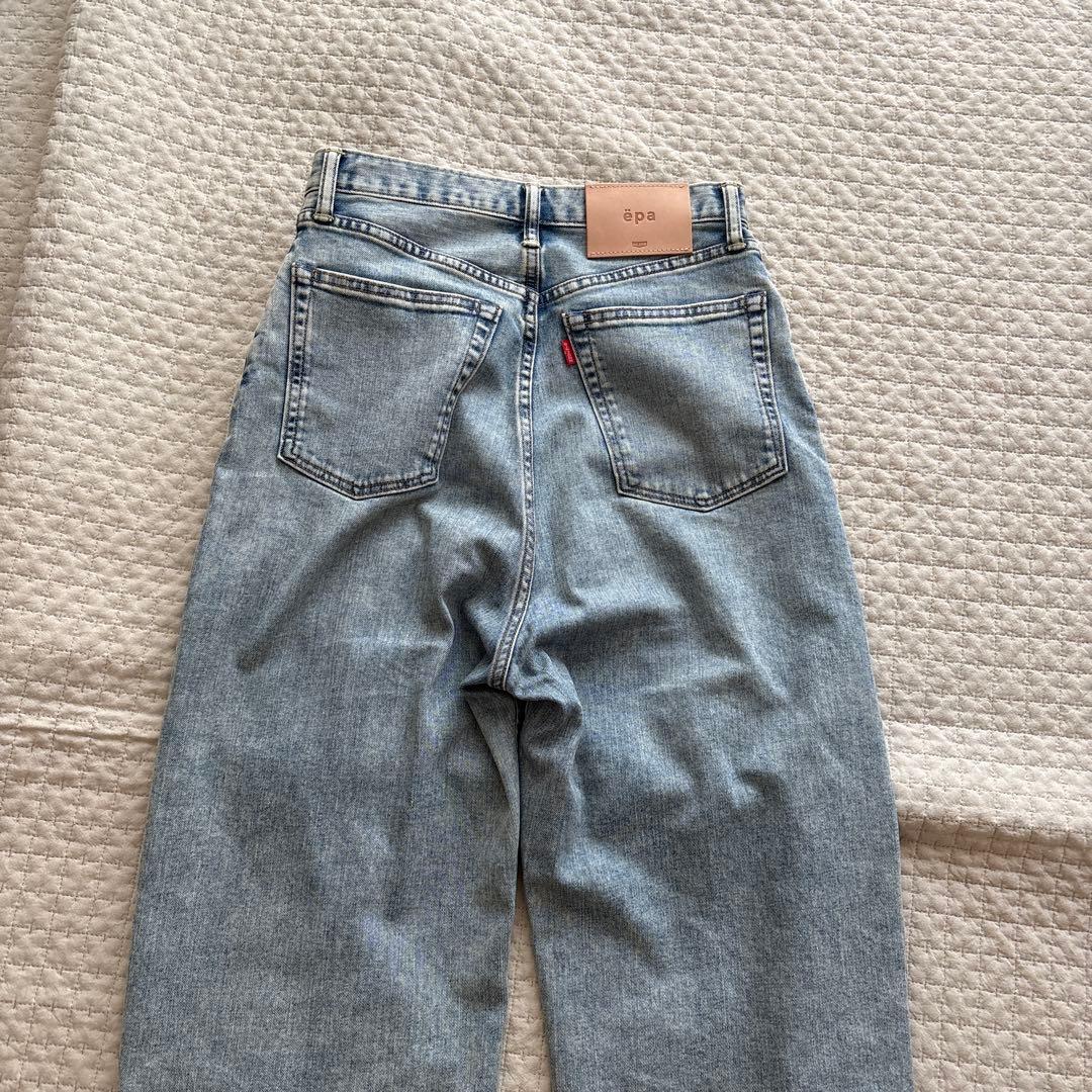 ëpa ストレートデニムパンツ 25