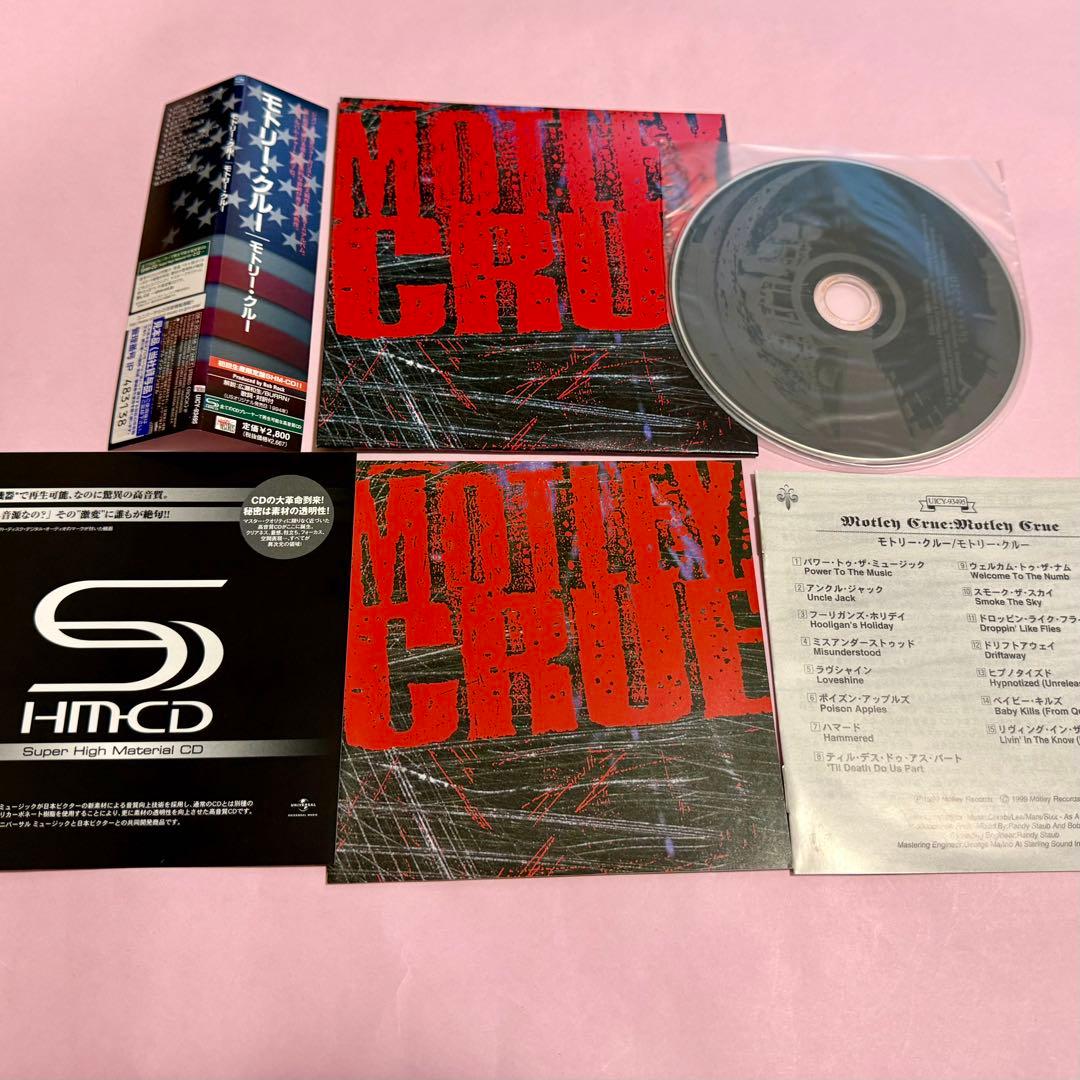 【紙ジャケ】モトリー・クルー SHM-CD アルバム