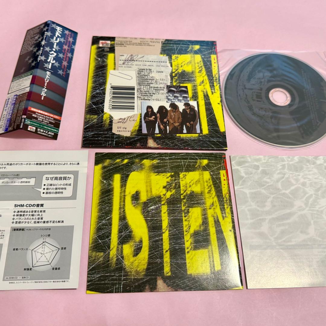 【紙ジャケ】モトリー・クルー SHM-CD アルバム