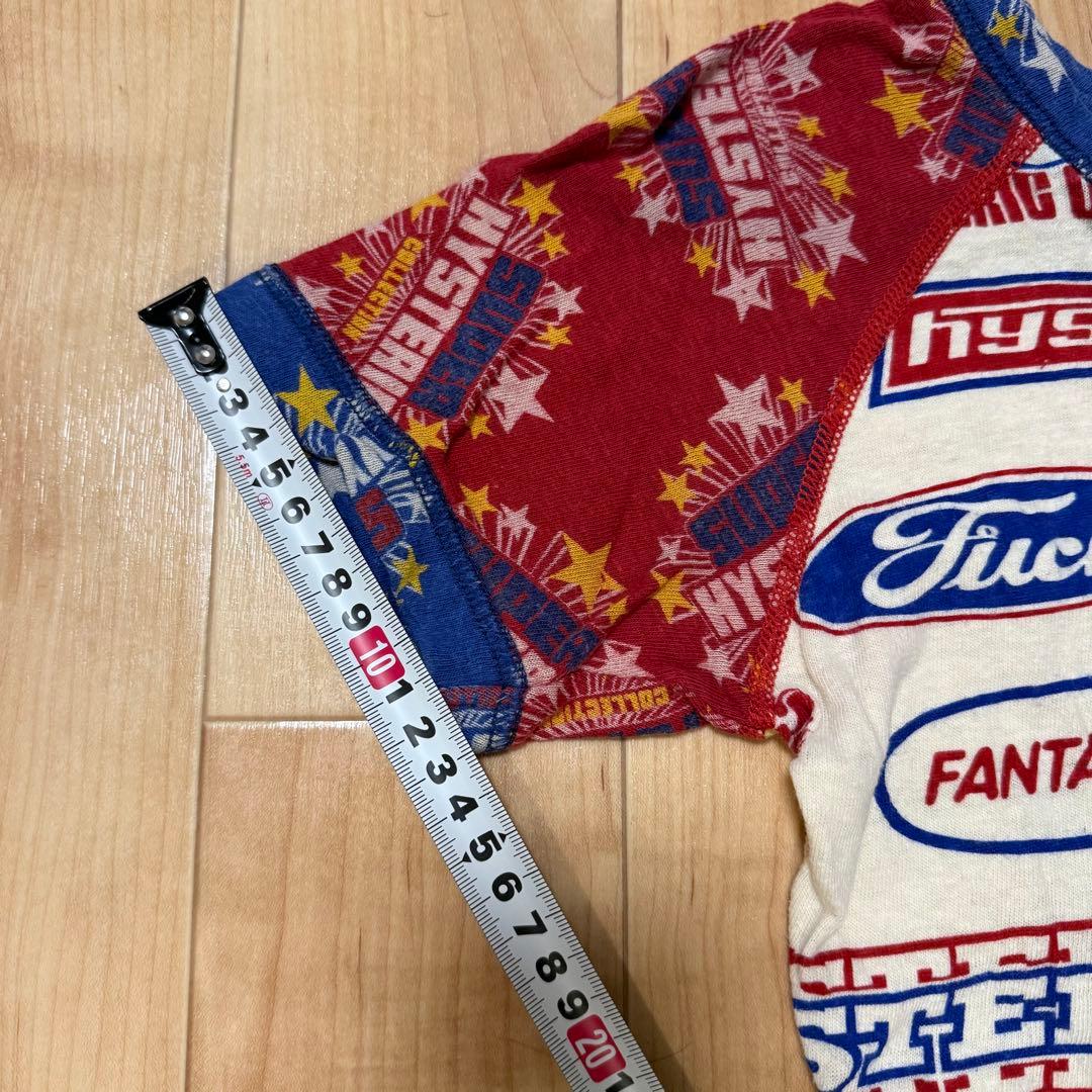 初期 HYSTERIC GLAMOUR チビT 半袖 総柄 フリーサイズ