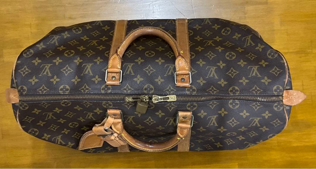 ルイヴィトン　ボストンバッグ　キーポル50　モノグラム　ブラウン　 M41426