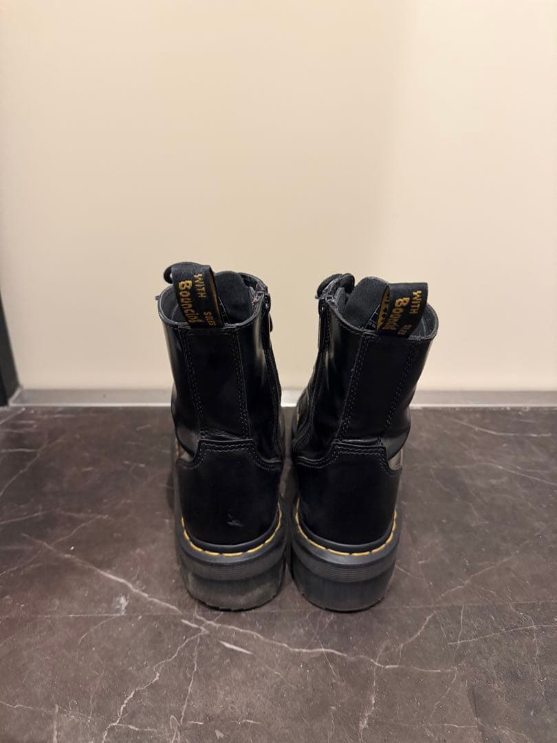 Dr. Martens 8ホール ブラック ブーツ 24cm