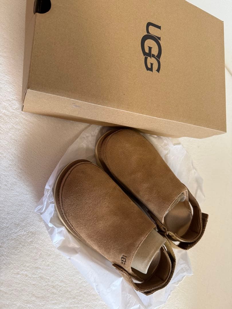 UGG スエード スリッポン ブラウン