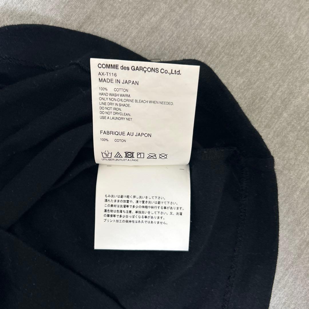 COMME des GARÇONS PLAY 半袖Tシャツ XXS 黒