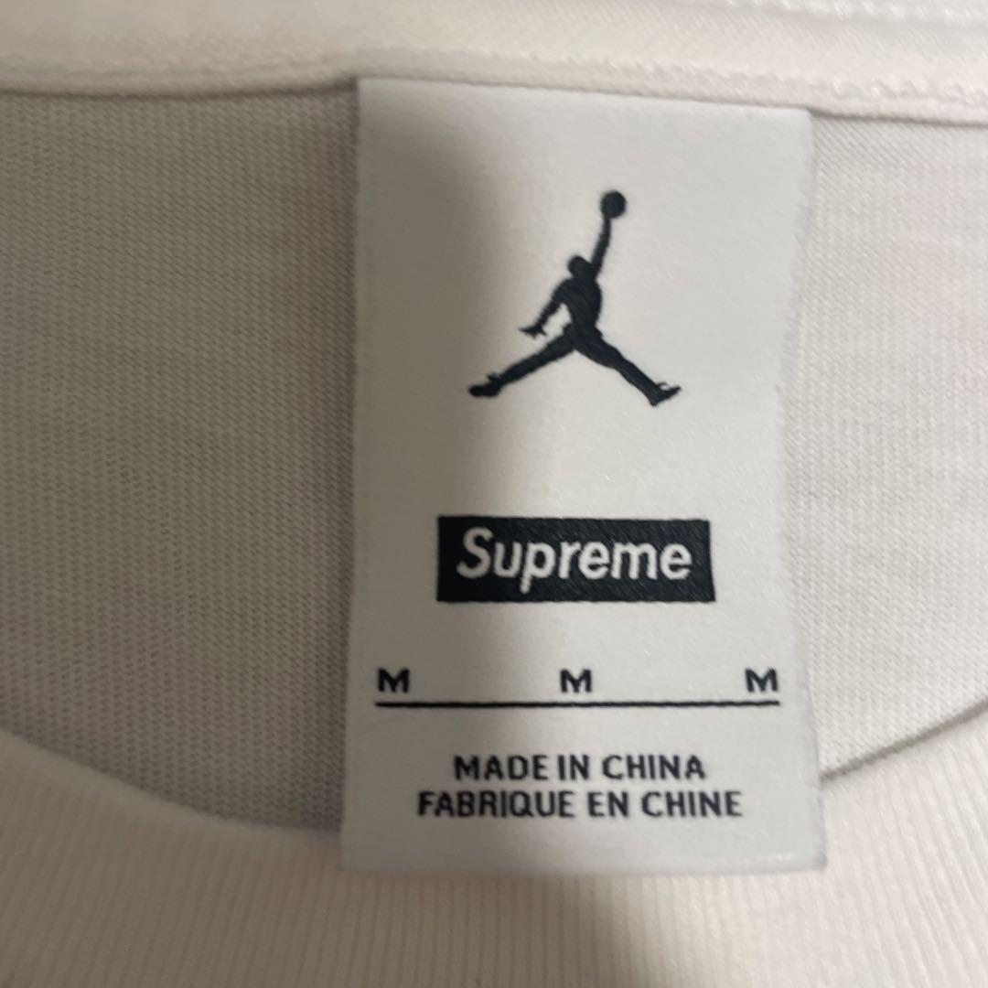トップス Supreme x Jordan Biggie S/S Top \"White\"M