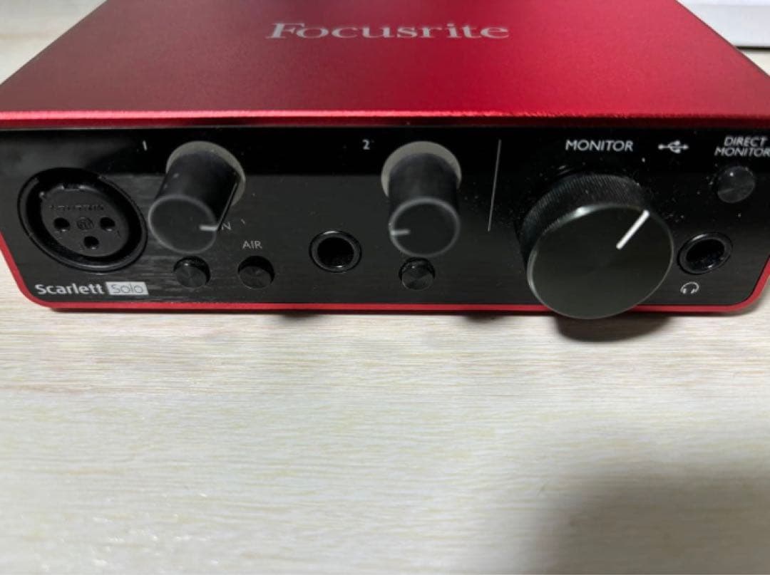 【本日のみ】Focusrite Scarlett Solo Gen3