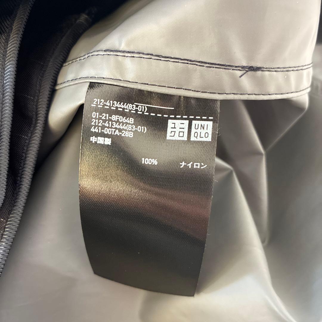 ユニクロコラボ　3XL 紺　中綿ライナー　ステンカラーコート　大きいサイズ