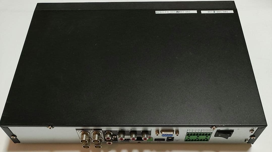 saxa 4ch 小型HDCVIレコーダ RH1101A(1TB)