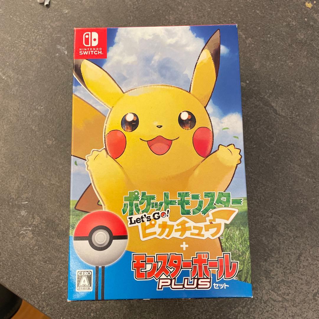 美品◎ポケットモンスター Let's Go! ピカチュウ◎プラスセット