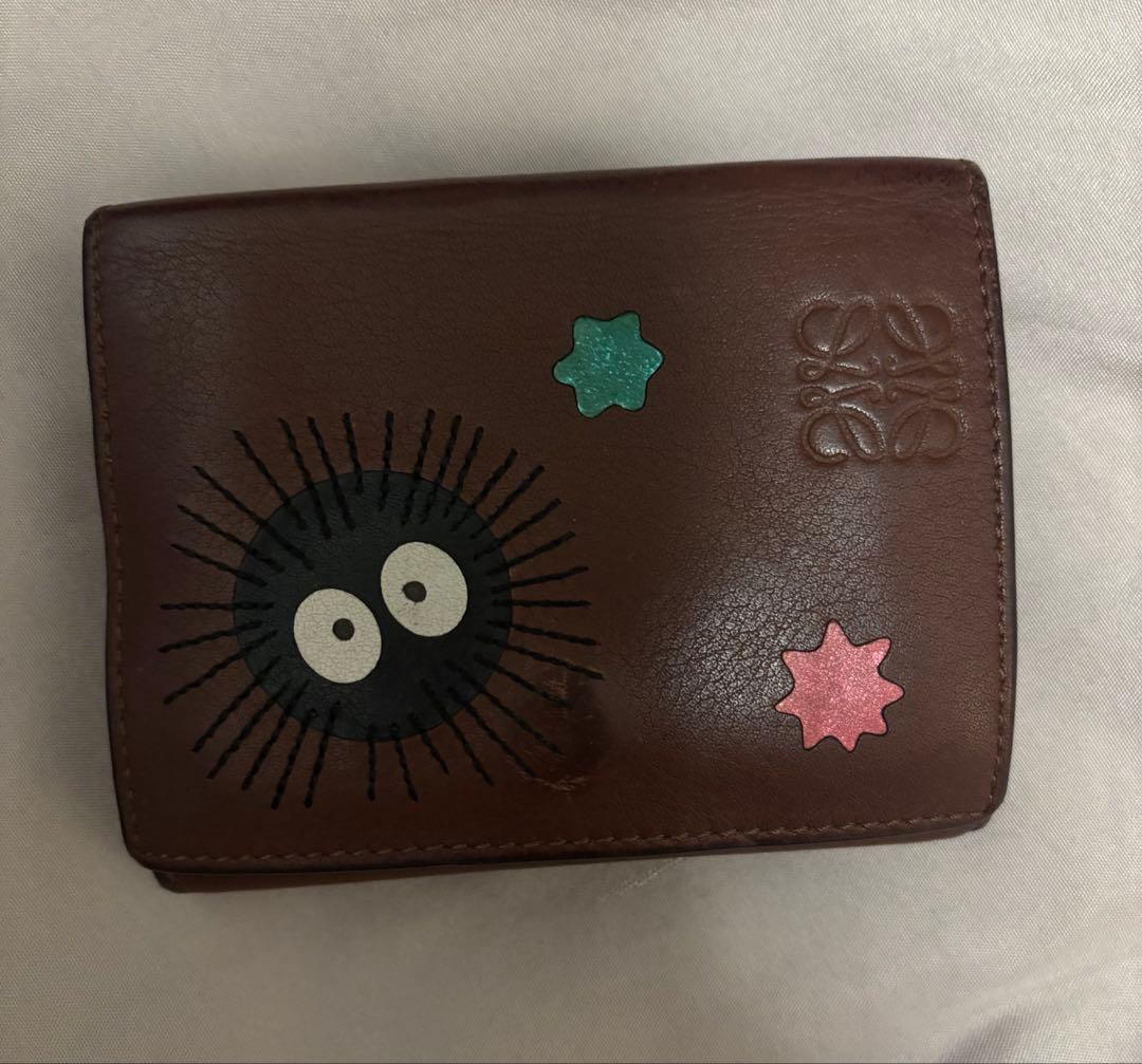 LOEWE ロエベ ジブリコラボ 千と千尋の神隠し 財布 ススワタリ