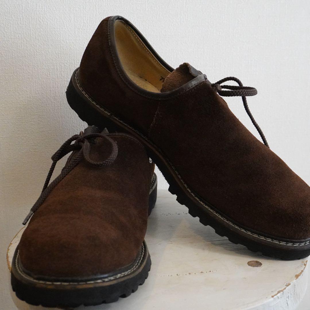 【ドイツ製】haco 本革 チロリアン プルオンブーツ 7 1/2
