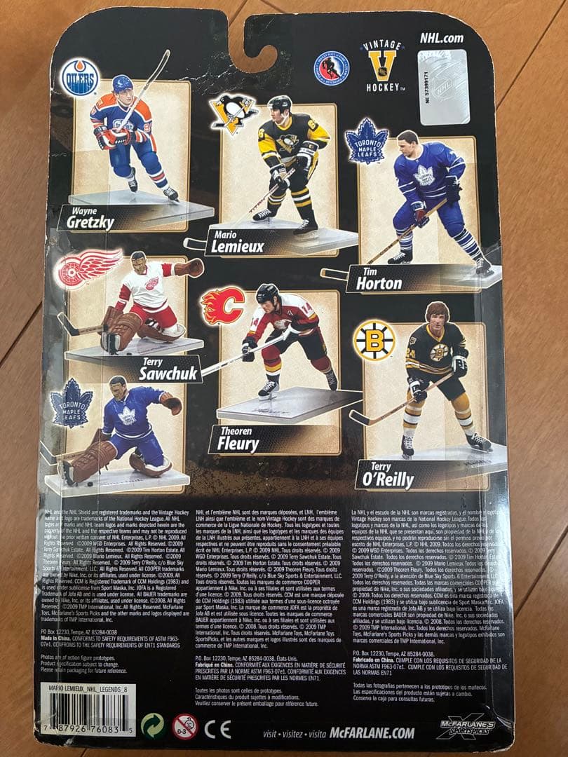 マクファーレン　Mcfarlane　NHL　マリオ・ルミュー　ペンギンズ
