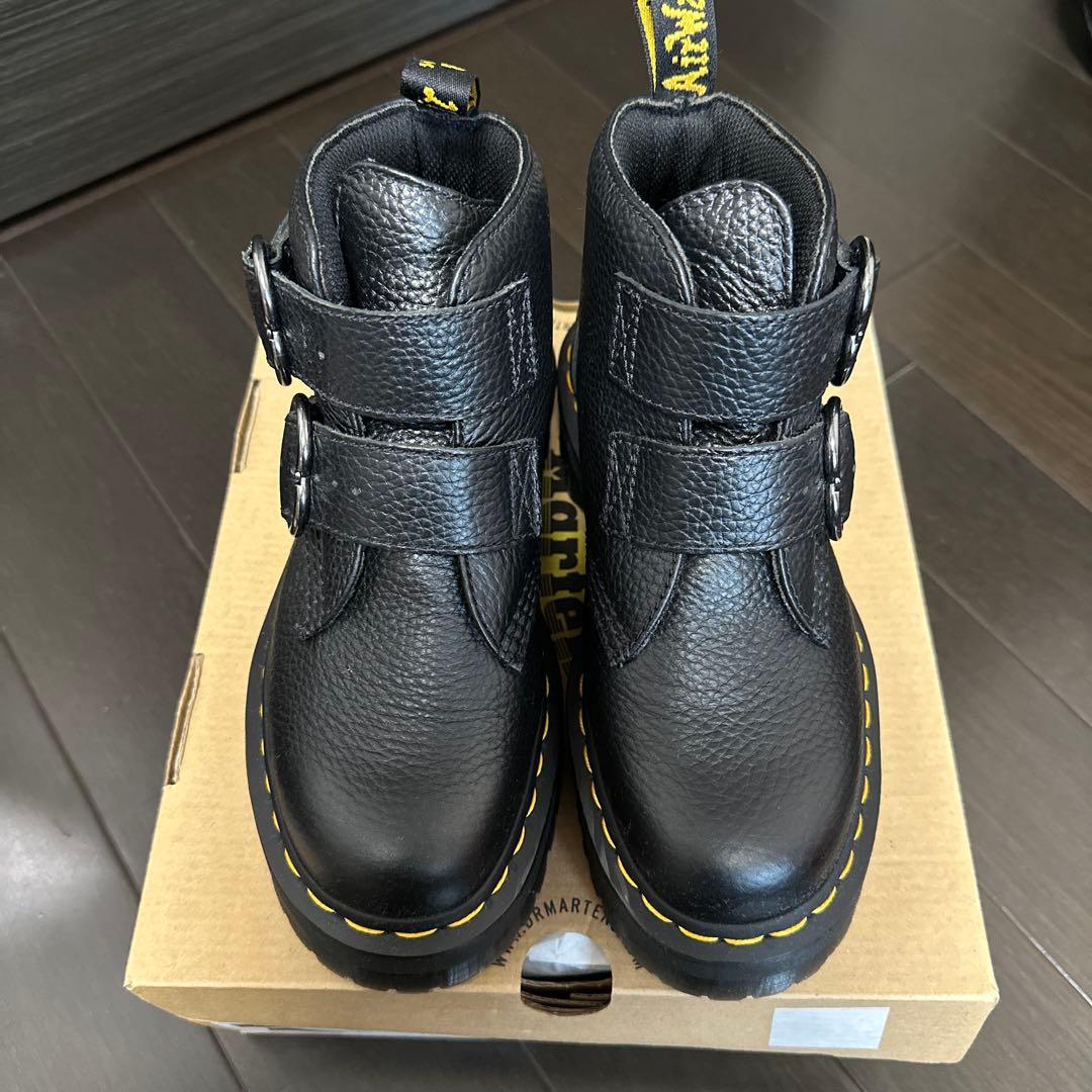 靴 Dr.Martens DEVON HEART BLACK UK4 23cm