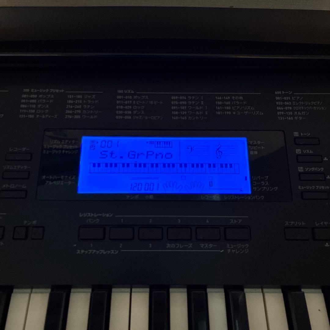 CASIO CTK-4200 シルバー 61鍵　スタンド付き