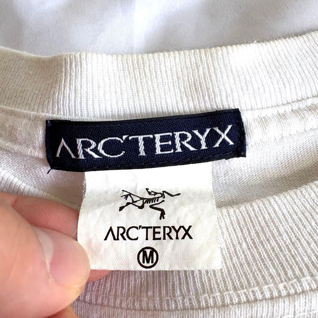 旧ロゴ 希少 ARC'TERYX Tシャツ 初期 アークテリクス 00s M