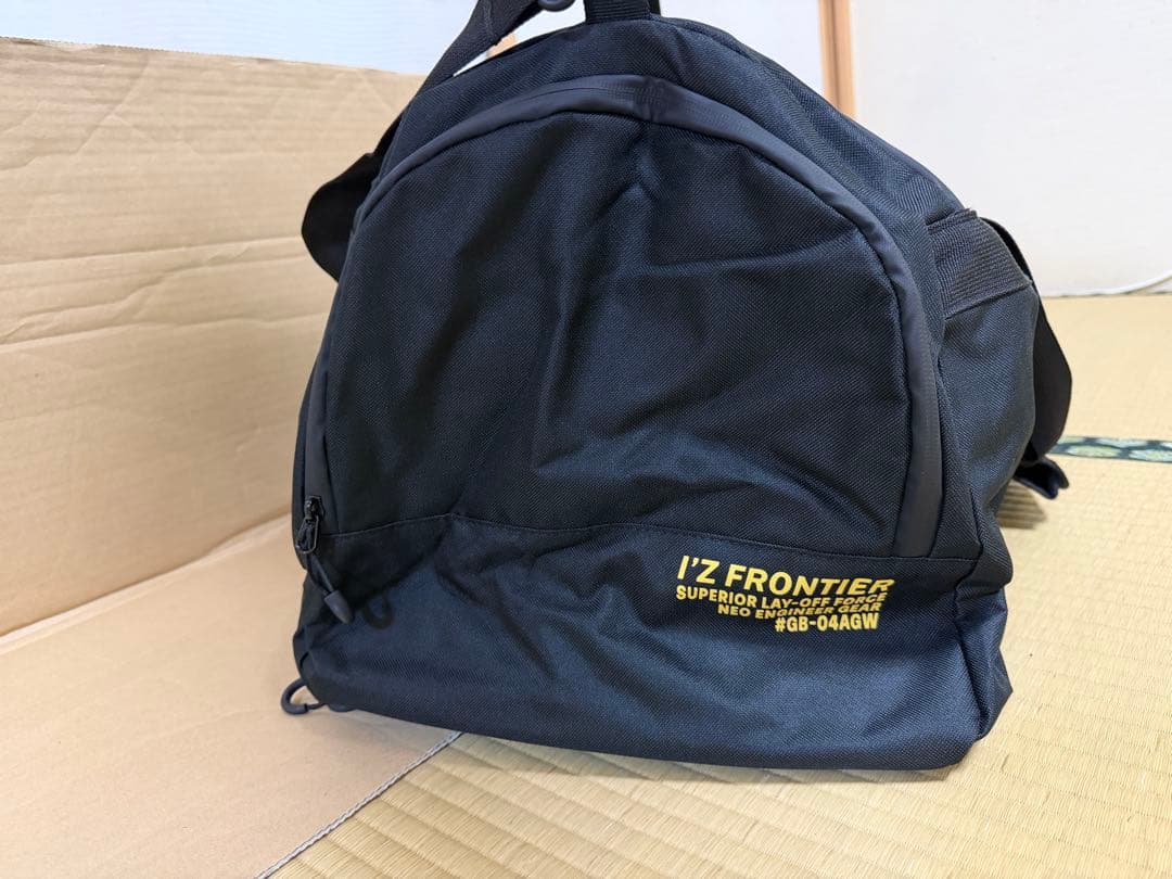 I'Z FRONTIER GB-04AGW ボストンバッグ ブラック 約70L